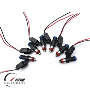 6 x 550cc Short EV14 fit Bosch Fuel injectors E85 safe high performance - Picture 1 of 12