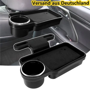 ❤Auto Rücksitz Organizer Tablett Getränkehalter Becherhalter Handyhalterung PKW - Picture 1 of 12