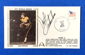 KENT TEKULVE SIGNED FDC -1979 WORLD SERIES GAME 6, PITTSBURGH PIRATES PSA DNA - Picture 1 of 4
