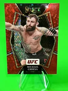 💥💥💥2022 Panini - Select UFC Red Disco Prizm #192 Micheal Chiesa 94/99!!💥💥💥 - Picture 1 of 4