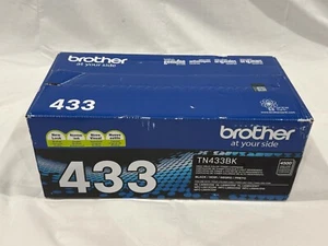 Brother TN433BK Black Toner Cartridge - Sealed - Picture 1 of 4