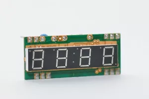 Complete LED-7 segment display on board by Telefunken, 4 digits, NOS - Picture 1 of 6