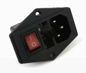 Paquete a granel toma de corriente conmutada para computadora y gabinete arcade con interruptor Jamma Mame - Imagen 1 de 10