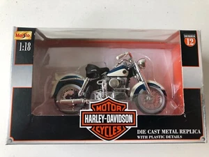 Harley Davidson 1958 FLH DUO GLIDE Maisto 1/18 Diecast Motorcycle Series 27 - Picture 1 of 4