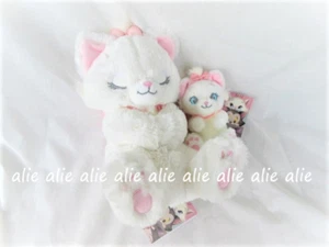 MARIE PLÜSCHPUPPE UND PLÜSCH SCHLÜSSELANHÄNGER 2ER SET KATZENTAG 2022 DISNEY STORE JAPAN - Bild 1 von 6