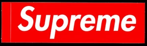 Supreme Red Box Logo Sticker - 100% Authentic - Picture 1 of 1