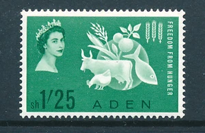 ADEN 1963 FREEDOM FROM HUNGER MNH - Picture 1 of 1