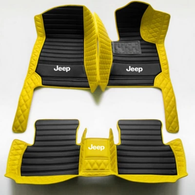 For Jeep Cherokee/Commander/Compass/Gladiator/Grand Cherokee/Wrangler Floor Mats - image 1 of 4