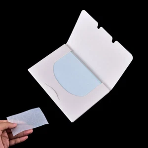 100 Sheets Make Up Oil Control Oil-Absorbing Blotting Facial Face Clean Pap ZD - Picture 1 of 11