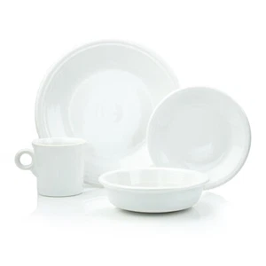 Fiesta® 4-Piece Place Setting | White - Picture 1 of 1