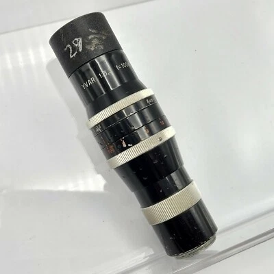 Lente Yvar 100 mm F3.3 Prime para cámaras Bolex BMPCCC con montaje en C - Hecho en Suiza Foto 1 de 4