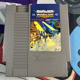 Bionic Commando (Nintendo Entertainment System, 1988) NES Cartridge Tested