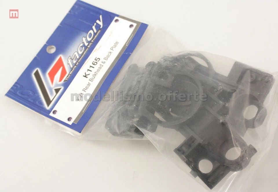 K Factory K1165 Rear Bulkhead & Back Plate for KV1 Post and Cap Modeling - Image 1 of 1