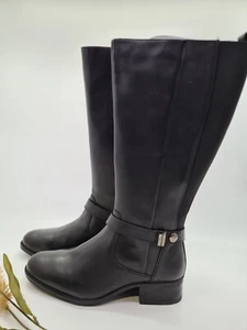 Sheego Stiefel Leder Weitschaftstiefel XXL Gr. 37 bis 43 schwarz (5 619)