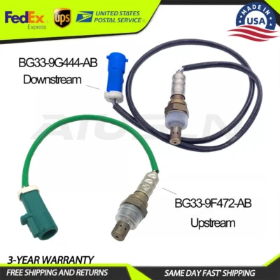 2Pcs Upstream&Downstream Oxygen O2 Sensor For Aston Martin V8 Vantage 2013 4.7L Foto 1 de 4