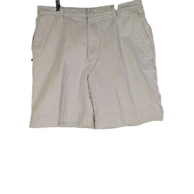 Casual Shorts Flat Front Mens Size 38 Consensus Sportswear Cream White - Image 1 of 4