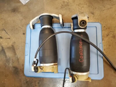 1998-1999-2000-2001-2002 LINCOLN CONTINENTAL PAIR 2PC REAR SUSPENSION AIR BOOTS - Image 1 of 3