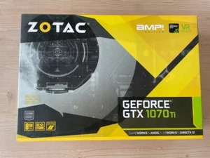 ZOTAC GeForce GTX 1070 Ti 8GB GDDR5 Graphics Card AMP! Edition - Afbeelding 1 van 10