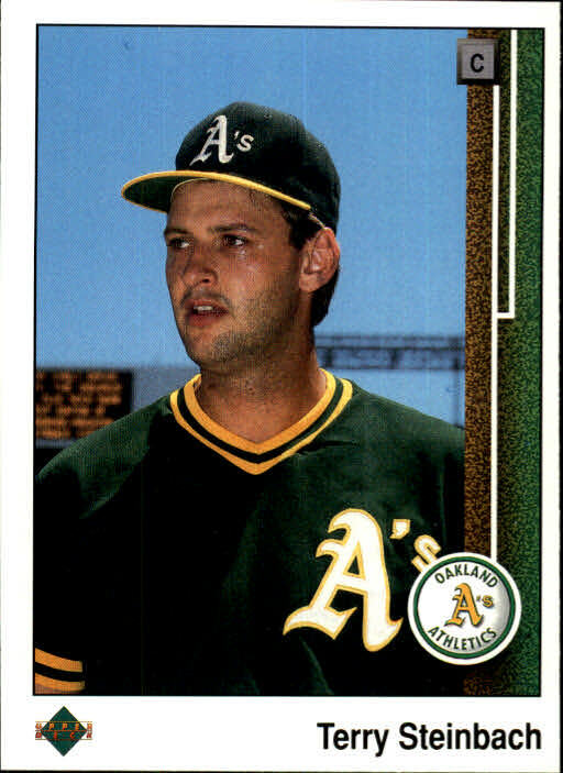 1989 Upper Deck #256 Terry Steinbach - NM-MT
