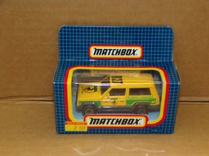 VINTAGE MATCHBOX MB-27 JEEP CHEROKEE FOREST RANGER ~ MINT IN OPEN BOX ! - Picture 1 of 6