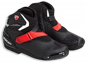 DUCATI Corsa Stivali in Pelle da Moto MOTOGP Stivali da Motociclista in Pelle - Imagen 1 de 2