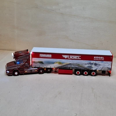 Neuer  Vögel  Scania Hauber Sattelzug mit Beleuchtung super - Bild 1 von 4