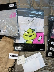 Brand New Rapha x Palace EF Short Sleeve White Tee Shirt in Men Size Large Rare - Picture 1 of 4