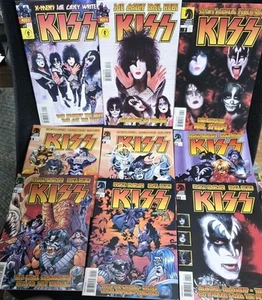 Dark Horse KISS Comics Lot- 1, 3, 7 - 10 - Paul Gene Peter Ace No Love For Eric? - Picture 1 of 10