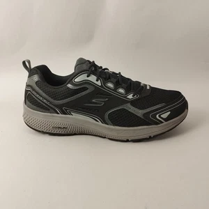 Skechers Turnschuhe Herren 11 Schwarz Go Run Schnürschuhe Laufschuhe Freizeit Komfort - Bild 1 von 14