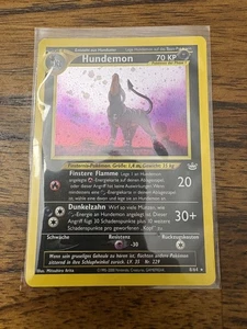 Hundemon 8/64 Neo Revelation (German Language) Holo Pokemon  - Picture 1 of 2