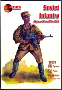 Mars Figures 1/32 SOVIET INFANTRY Afghan War 1979-1989 Figure Set - Picture 1 of 2