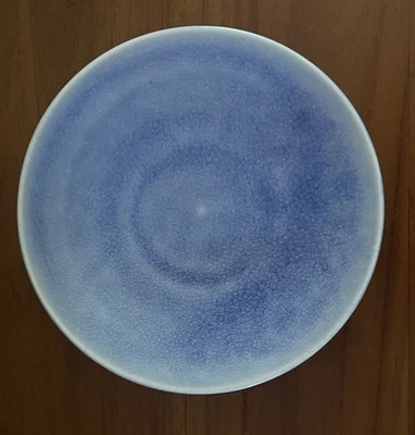 Tarros France Tourron Platillo de Pan Chardon Azul Plato de Snack 5 5/8" Nunca Usado Foto 1 de 2