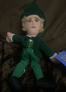 Muñeca bolsa de frijoles Mago de Oz Mayor 1998 Warner Brothers 12 pulgadas nueva con etiquetas - Imagen 1 de 7