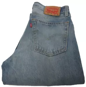 Levi's Men's 550 '92 Relaxed Taper Fit Distressed Denim Jeans Size W31/L30 - Picture 1 of 3