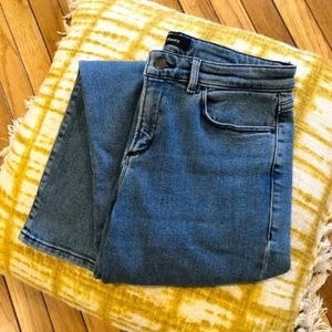 THEORY Classic Mid Rise Light Wash Denim Skinny Jeans Women's 27 - Picture 1 of 9