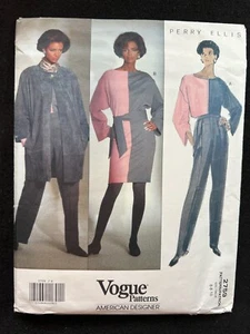Vogue Pattern Perry Ellis 2759 Misses' Jacket Dress Top Pants Size 6-10 FF UNCUT - Picture 1 of 2