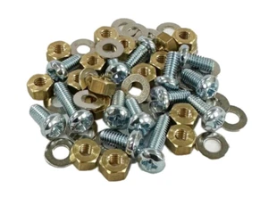 GENUINE DUALIT TOASTER PARTS - NUT BOLT & WASHERS SET KIT FOR HEATING ELEMENTS - Picture 1 of 11