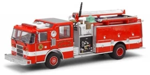 Code 3 Collectibles Santa Claus, IN Fire Department Pierce Dash Top Mount Pumper - Picture 1 of 2