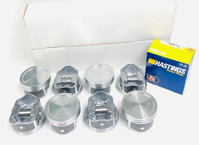 Pistones de plato y anillos Moly compatibles con motores GM 2004-2007 5,3 LM7 L59 LM4. Foto 1 de 4