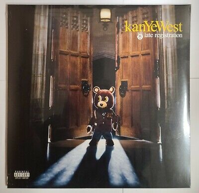 Kanye West – Late Registration - 2 LP Vinyl Records 12  - NEW Sealed - Hip Hop • 29.95$