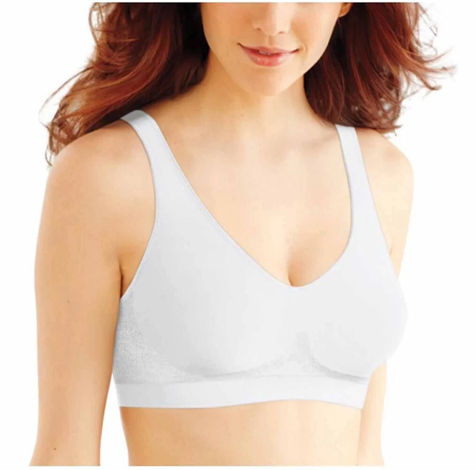 Sujetador blanco Bali Comfort Revolution 1 espuma sin aros para dama Foto 1 de 1