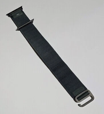 Unused OEM Apple Watch 49mm LARGE Alpine Loop Dark Green Black Titanium Finish