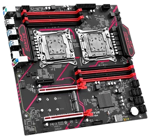 2025 NEU X99-9D4 Dual CPU Mainboard LGA 2011-3 Intel E5 V3 V4 DDR4 Mainboard - Bild 1 von 8
