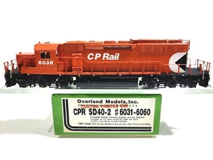 Overland OMI CPR SD40-2 Canadian Pacific Railway #6038 HO Brass Model #5308.1 - Picture 1 of 14