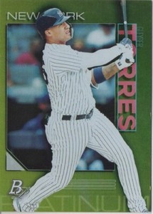 2020 Bowman Platinum "Chartreuse Parallel" Gleyber Torres #6