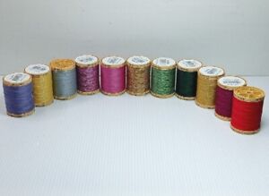 Gutermann Natural Cotton Thread NEW & USED Various Colors Lot of 11 
