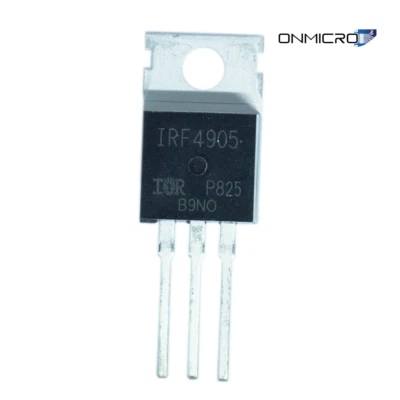 2 Stück IRF4905 P-FET -55V -74A 20mOhm -4,5V Logiclevel LL TO-220-3 - Bild 1 von 3