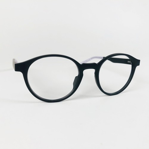 SPECSAVERS eyeglasses MATT BLACK ROUND glasses frame MOD: SLATE ...