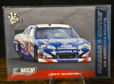 Press Pass - 2013 - Jeff Burton - #82 NASCAR - An American Salute - Card - Image 1 of 2