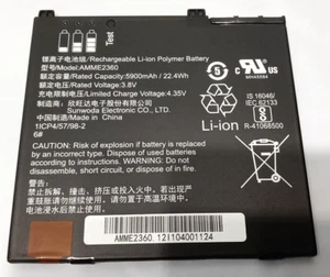 Genuine AMME2360 Battery for Zebra ET50 ET50NE-W22E ET55 ET55AE-W22E Tablet - Picture 1 of 4